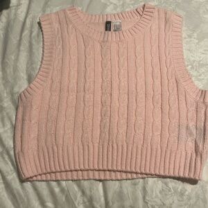 Pink H&M Sweater Vest